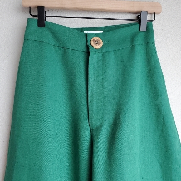 Olette Filipina Verde Pants size XS NWT - Picture 6 of 11